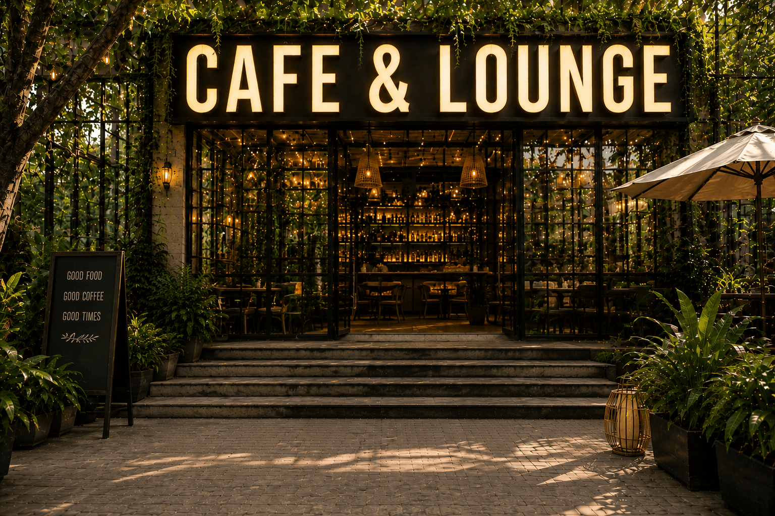 CAFE LOUNGE Cafe lounge concept by Wildboys Tribe