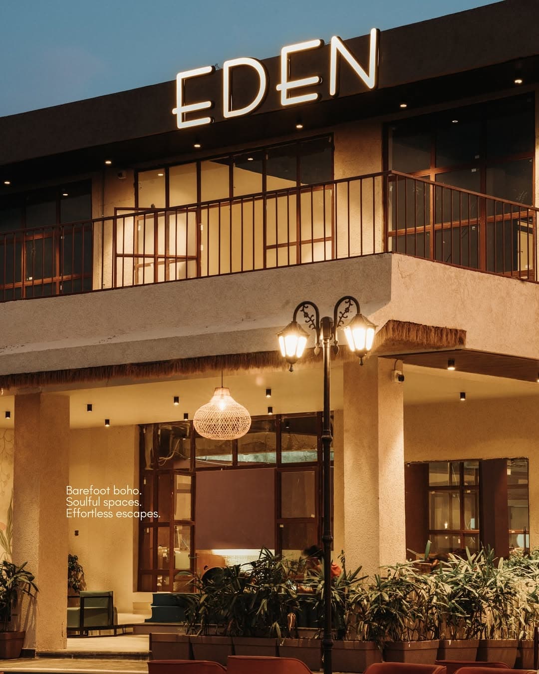 EDEN hospitality venue interior