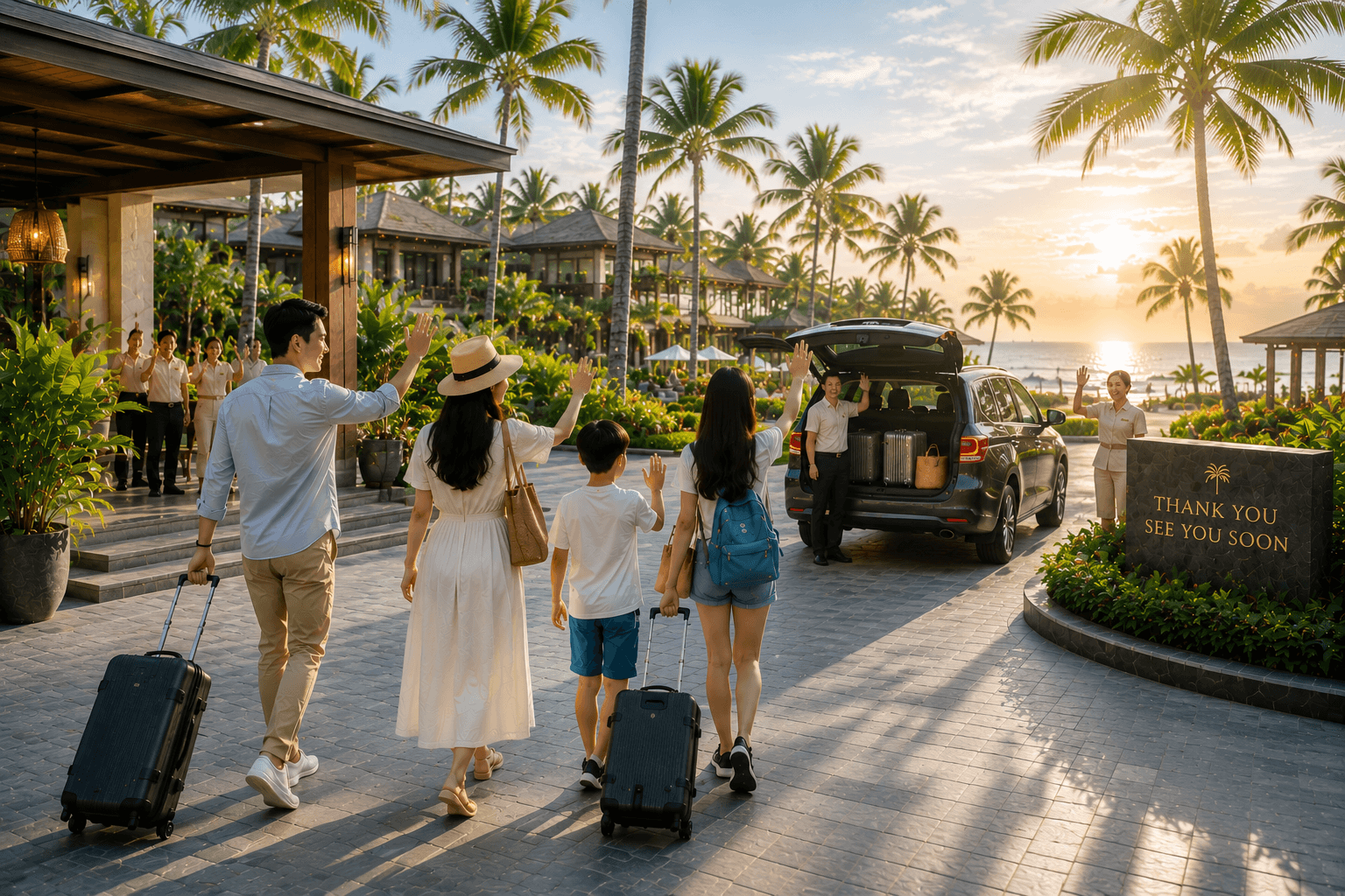 Resort full property visualization