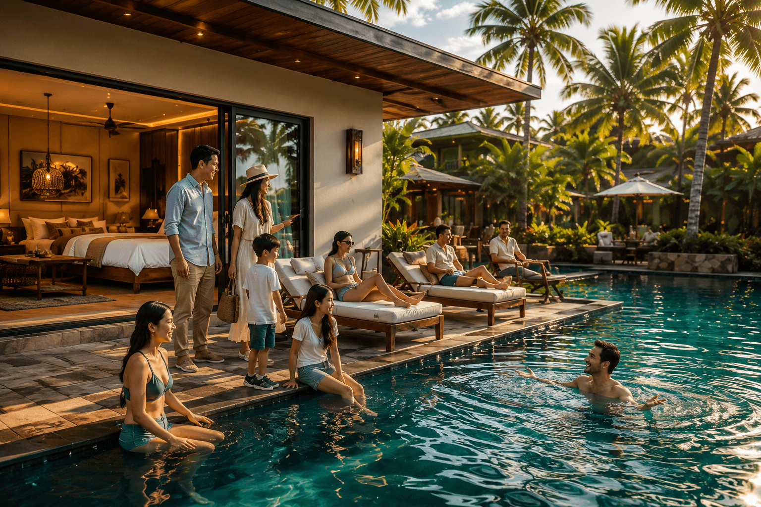 Resort suite