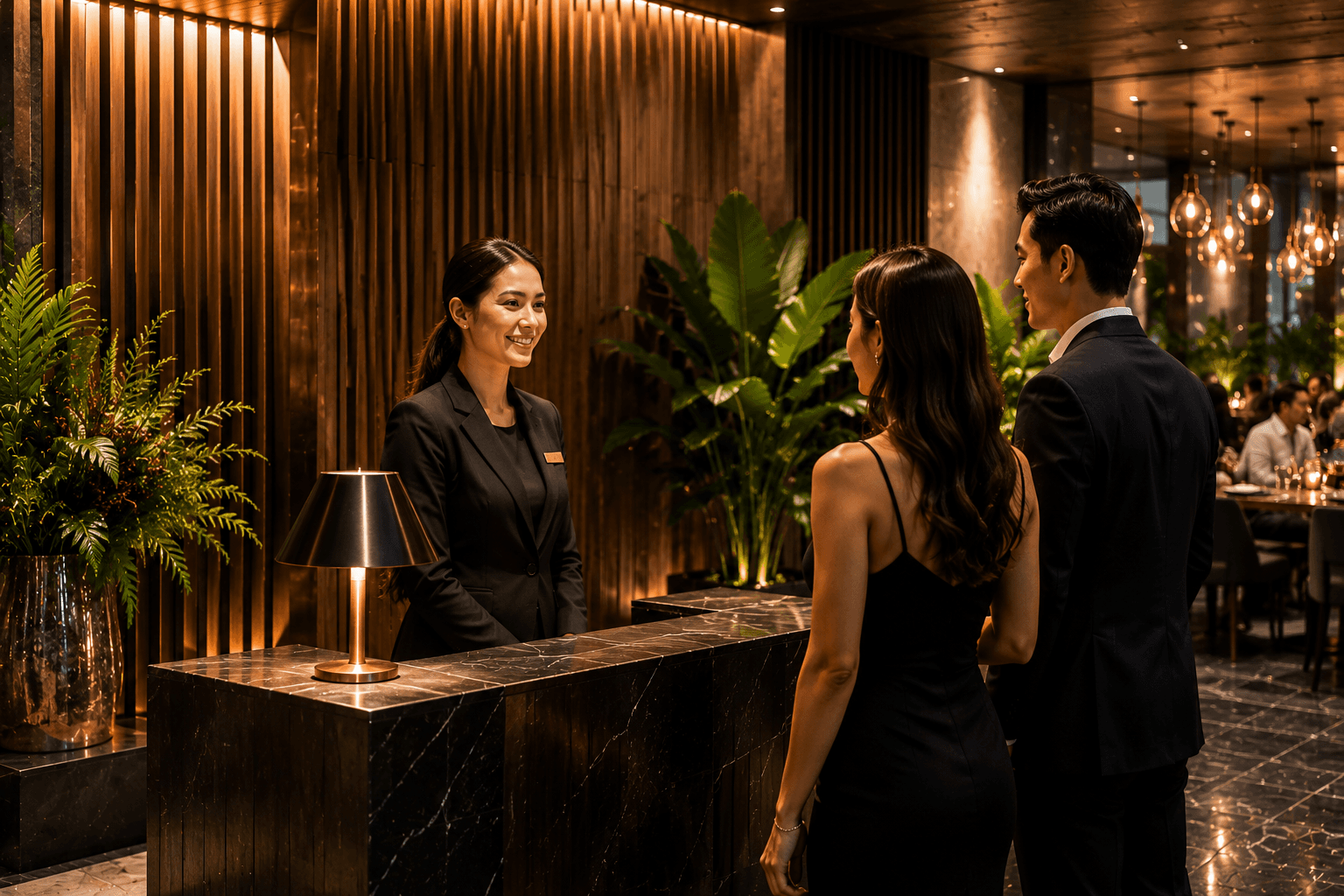 Restaurant dining area