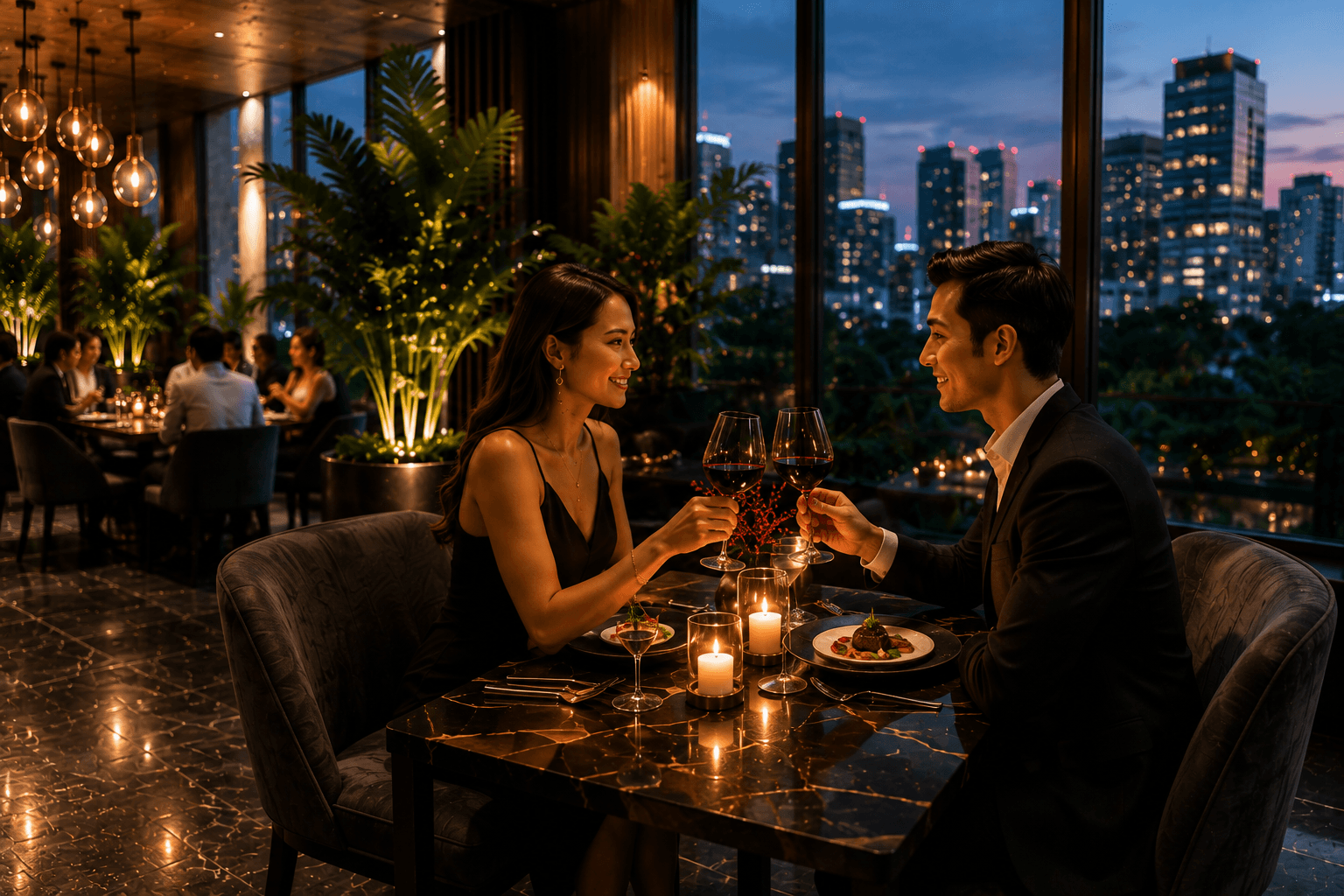 Restaurant bar design